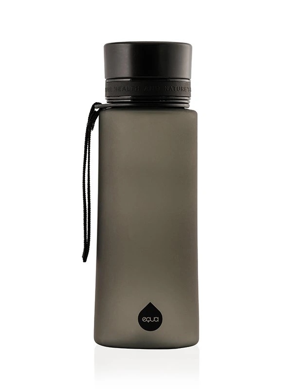 Levně Láhev na pití Equa Matte Black 600 ml