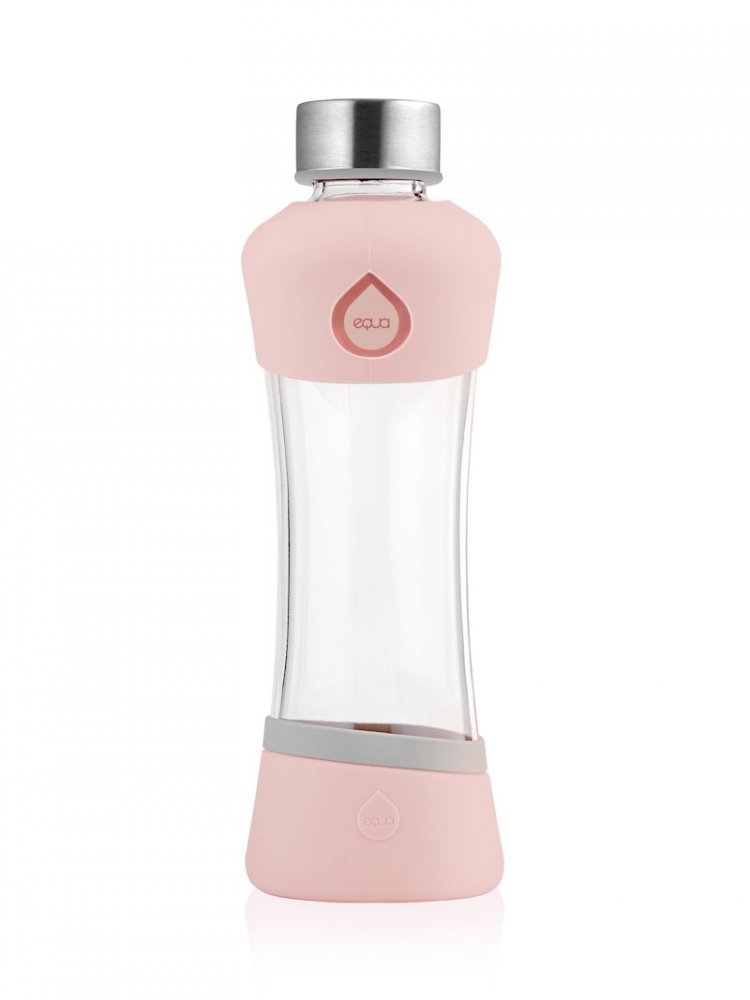 Levně Láhev na pití Equa Squeeze Active Peach 550 ml