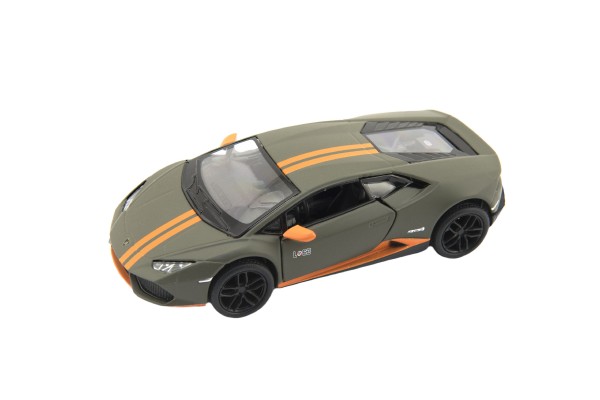 Levně Kinsmart Auto Lamborghini Huracan zelená