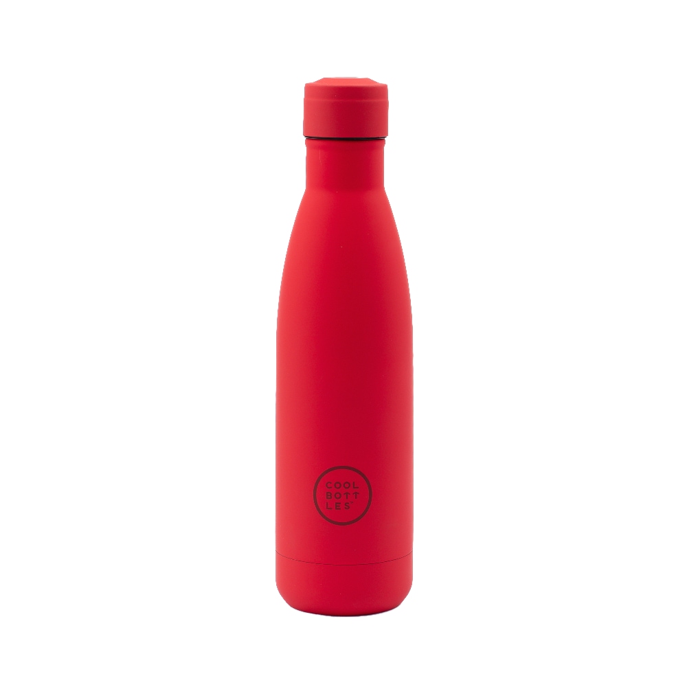 Nerezová termolahev COOL BOTTLES Vivid Red třívrstvá 500ml