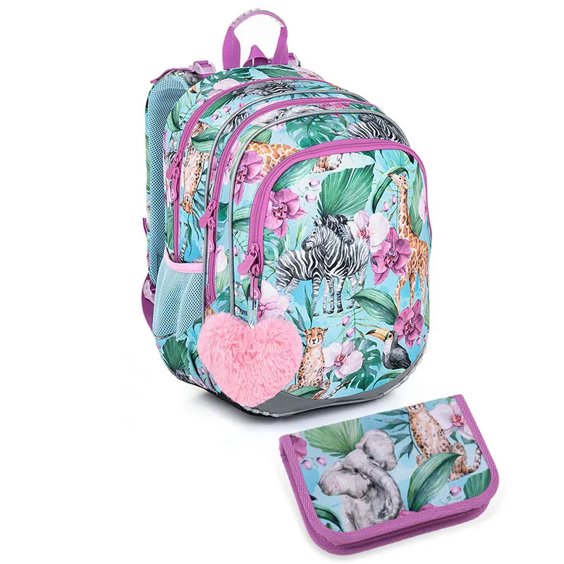 Levně Školní batoh v setu Topgal ELLY 23004 SET SMALL