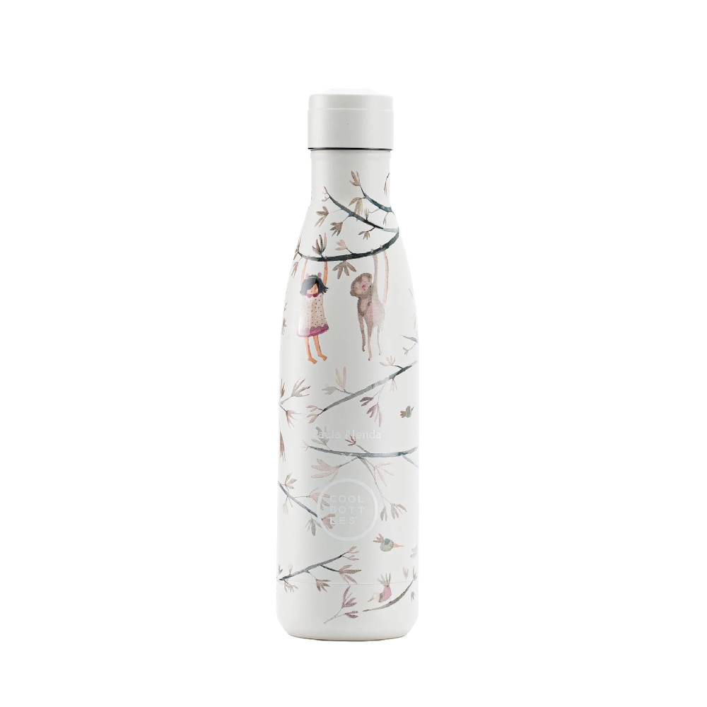 Levně Nerezová termolahev COOL BOTTLES Xclusive! Hanging friends třívrstvá 500ml