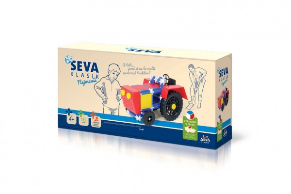 Levně Stavebnice SEVA KLASIK Nejmenší 115 ks