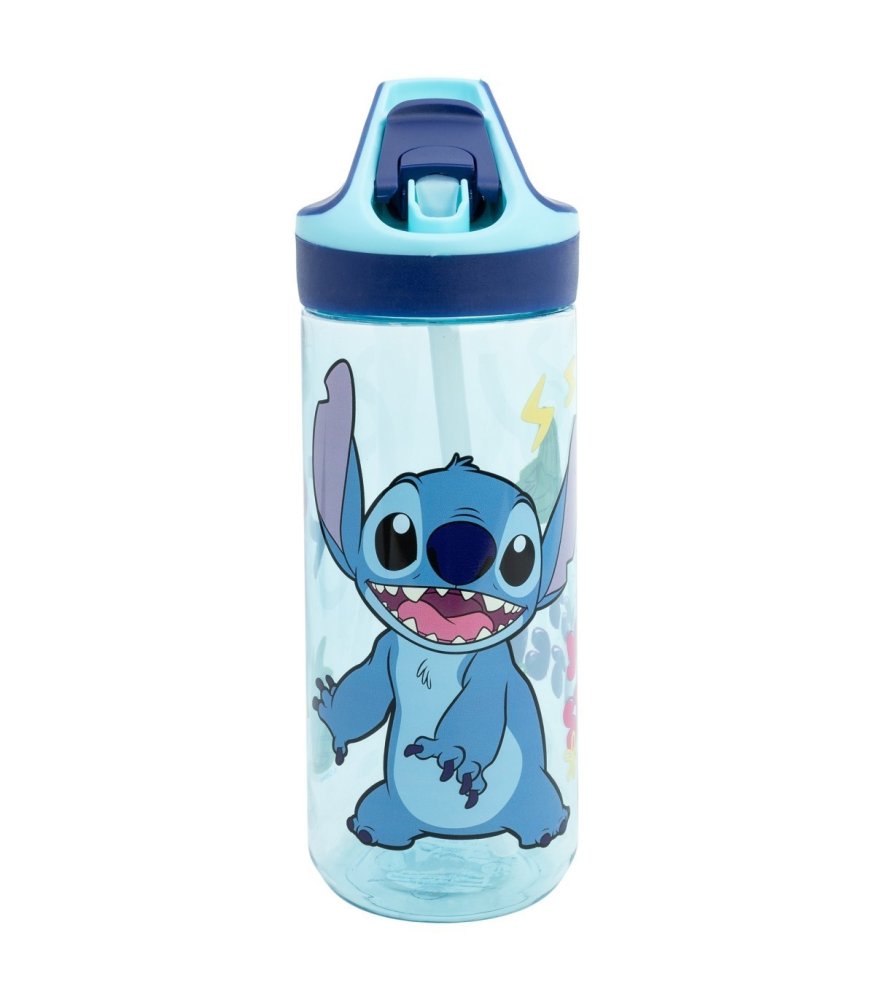 Levně Láhev na pití Stitch 620 ml s výklopným uzávěrem