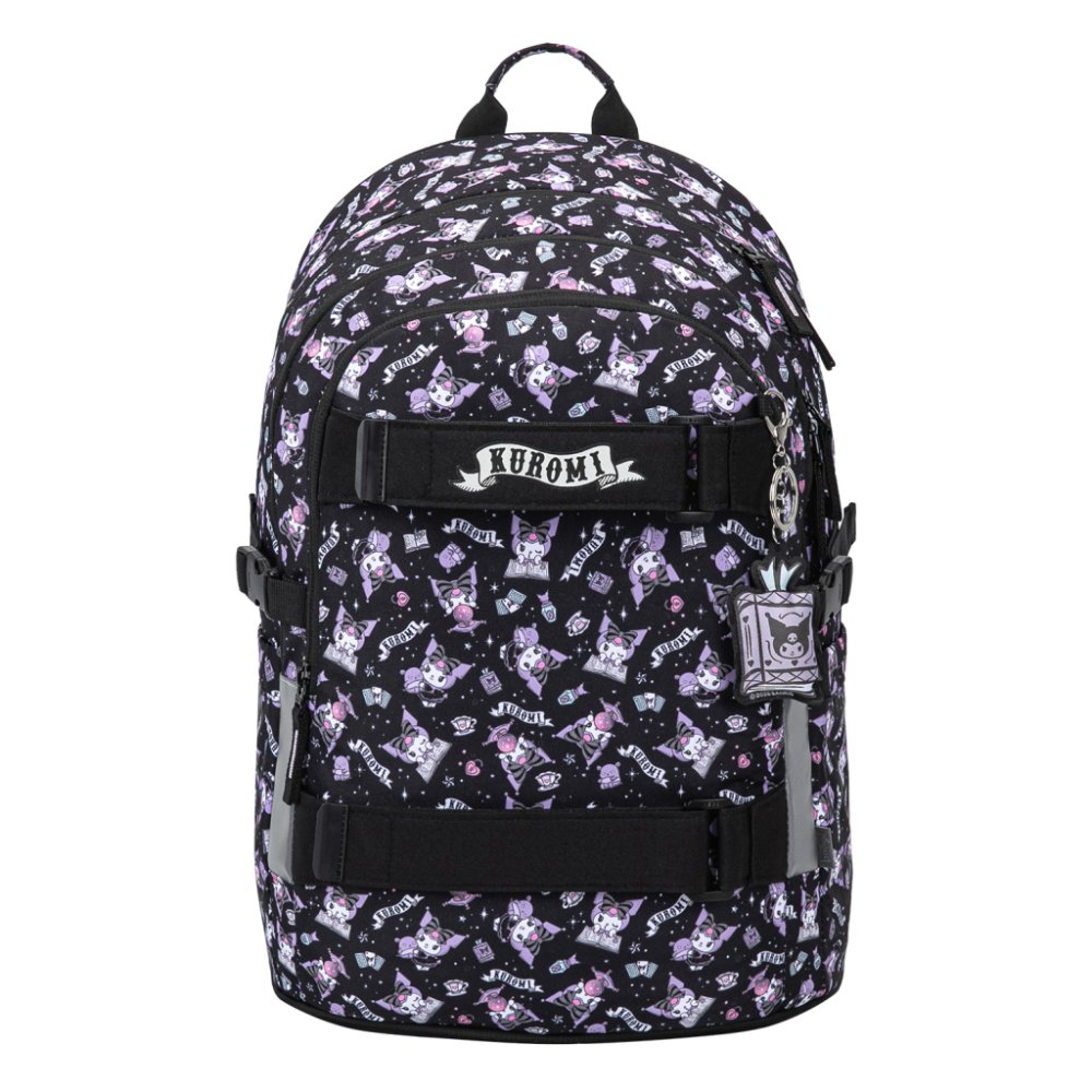 BAAGL Školní batoh Skate Kuromi Black GRS