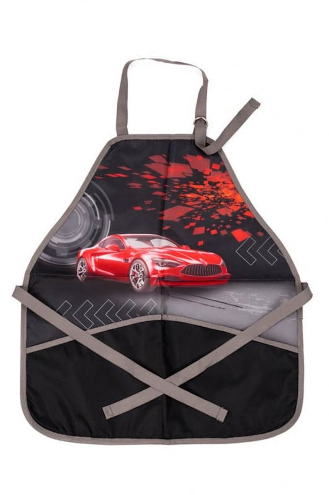 Levně Zástěrka na výtvarnou výchovu Stil Red Speed